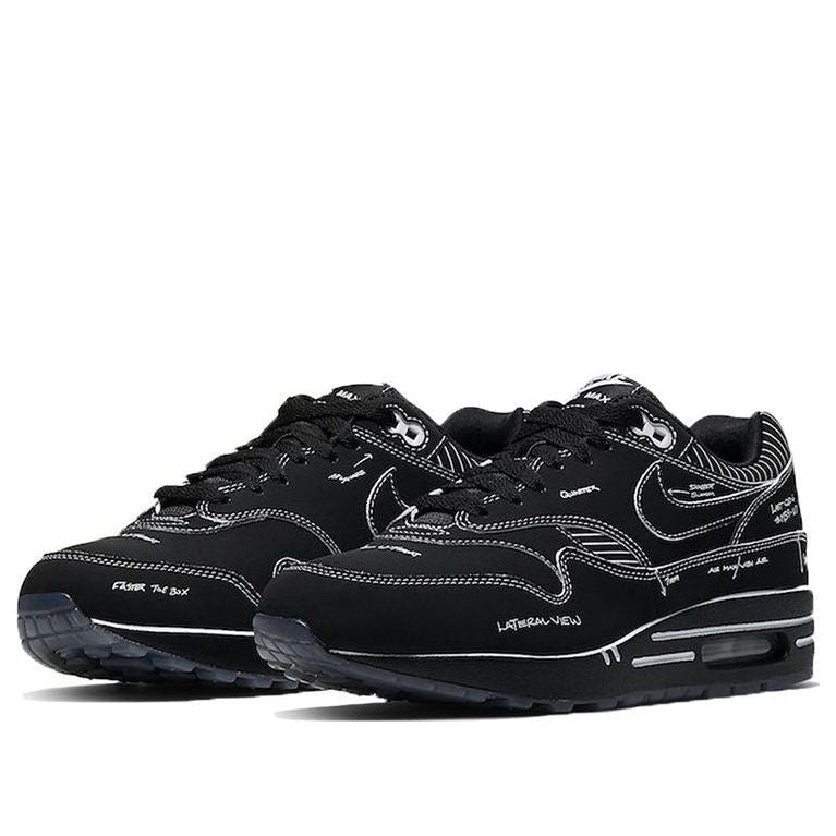 Nike Air Max 1 Sketch To Shelf Black, patike, slika 3
