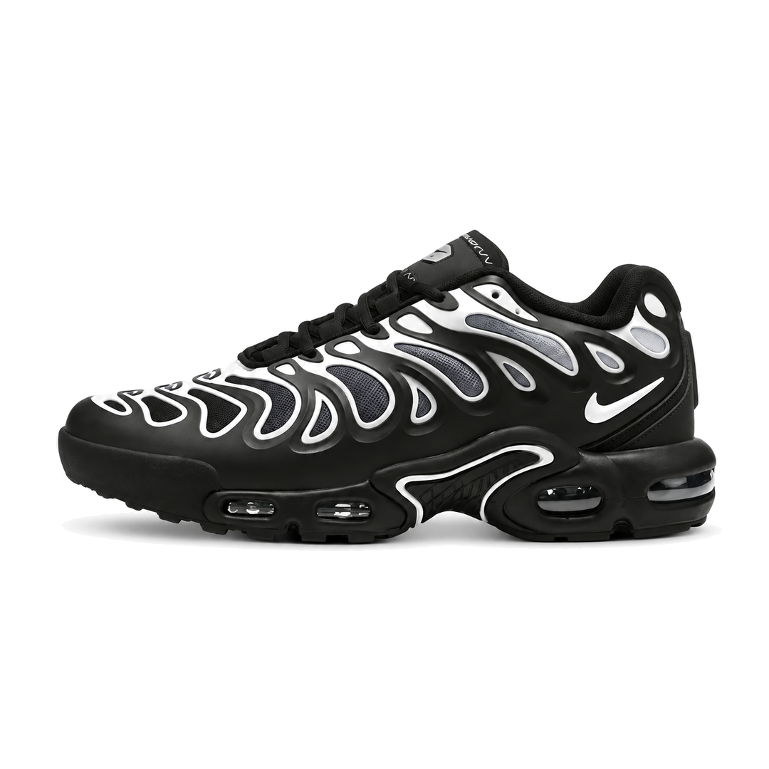 Nike TN Drift Reverse Panda patike – bočni prikaz na bijeloj pozadini