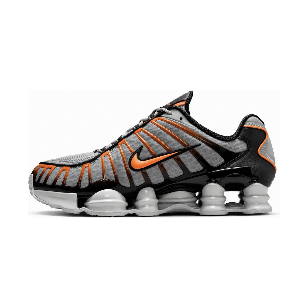 Nike Shox TL Light Smoke Bright Mandarin – bočni profil