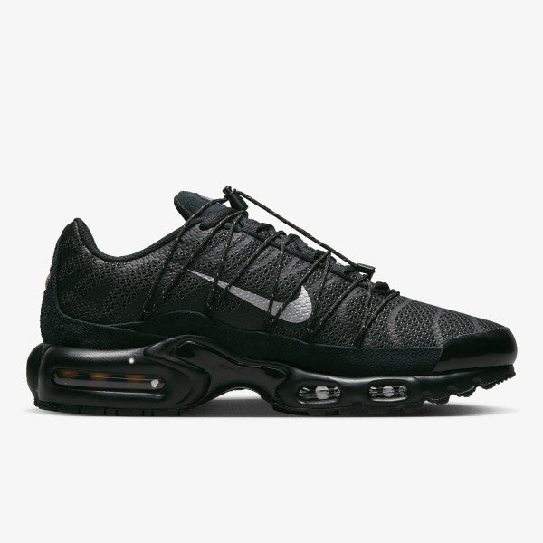 Nike Air Max Plus Utility Black Metallic Silver, crna / metalik srebrna, patike, slika 2