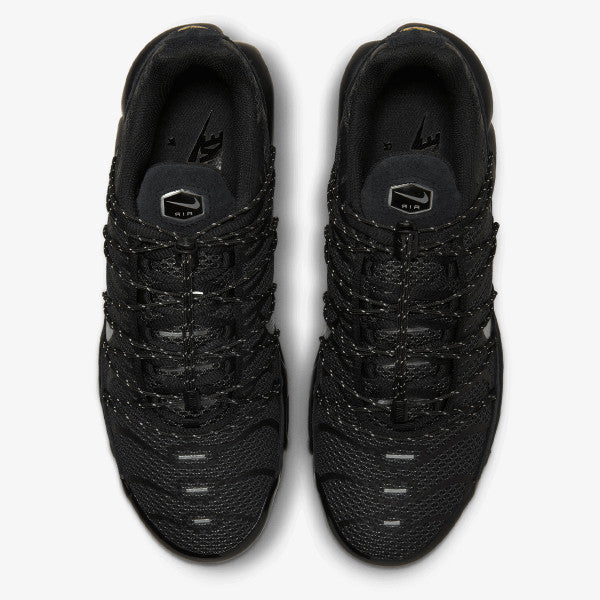 Nike Air Max Plus Utility Black Metallic Silver, crna / metalik srebrna, patike, slika 4