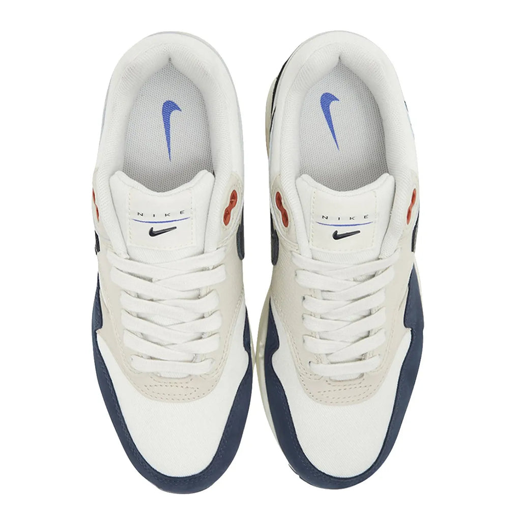 Nike Air Max 1 LX Sail Navy Orange, patike, slika 3