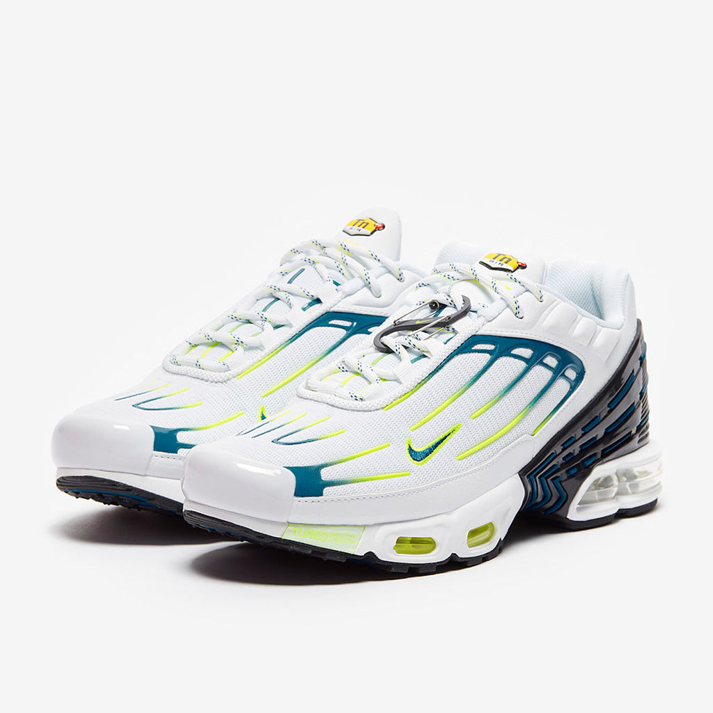 Nike Air Max Plus 3 White Navy Volt, patike, slika 2