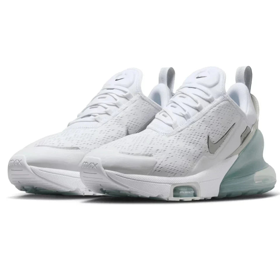 Nike Air Max 270 Premium Pure Platinum – par patika iz prednjeg ugla